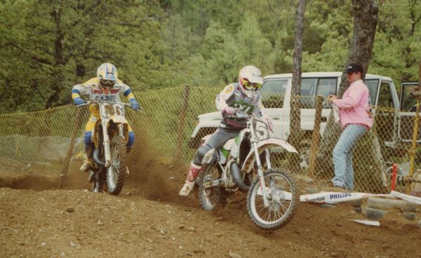 Italia Montevarchi GP-125 1990 no. 5 Andrea Bartolini